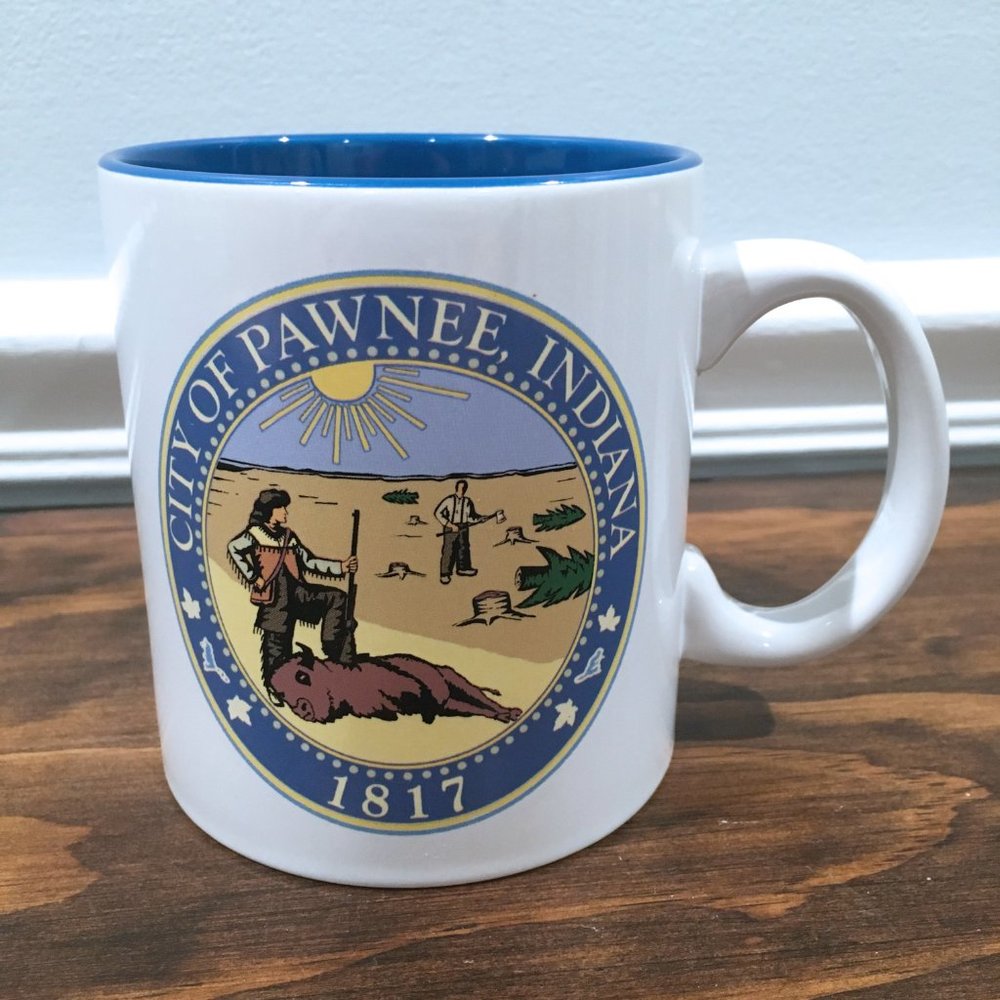 NWT Parks & Recreation City of Pawnee 20 oz. Mug